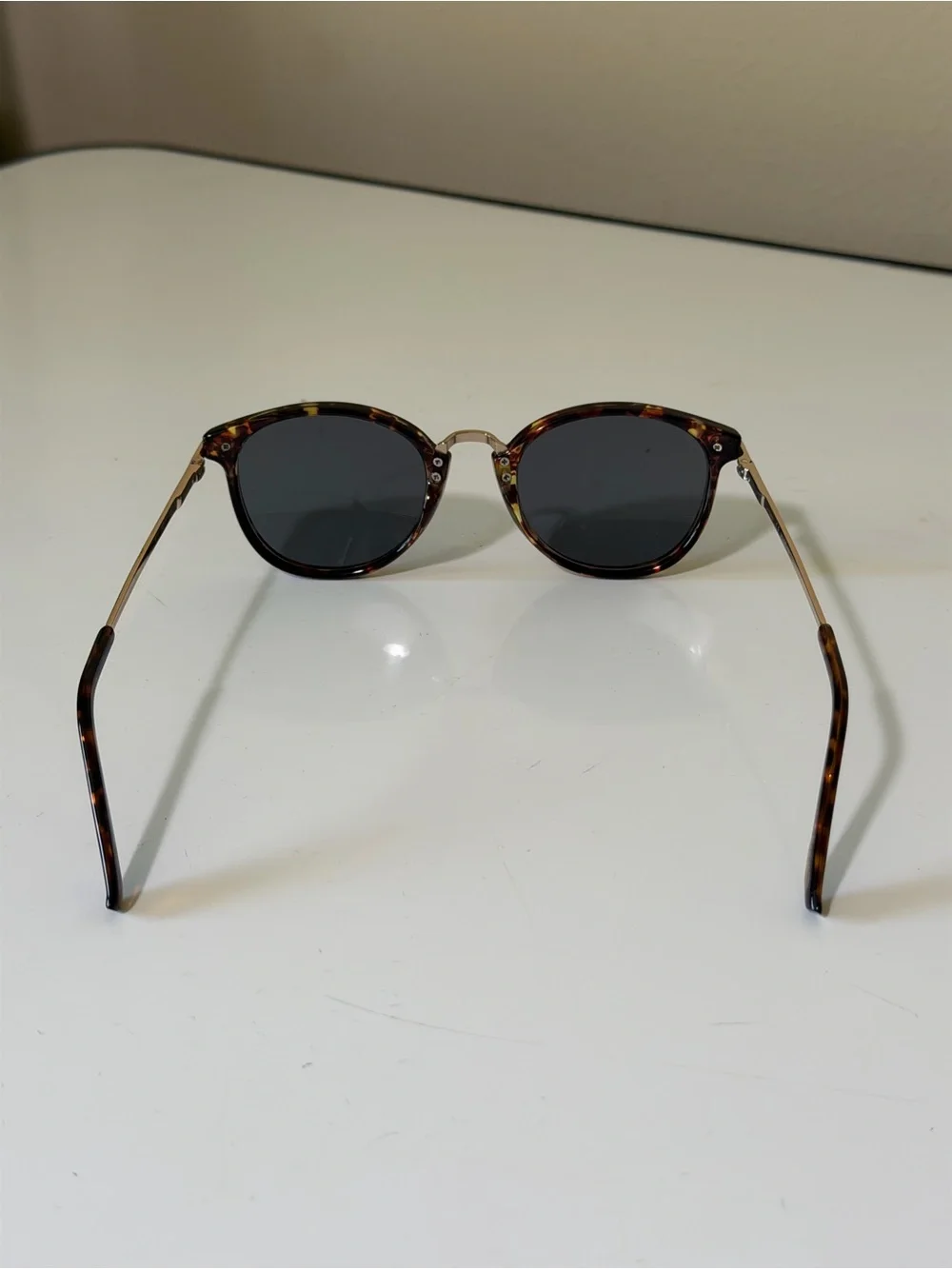 J. Crew Tortoiseshell Round Sunglasses